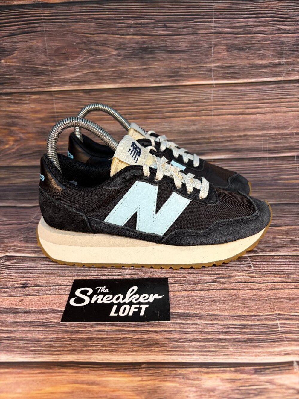 New Balance 237 Women's Black Blue Sneakers Size 6